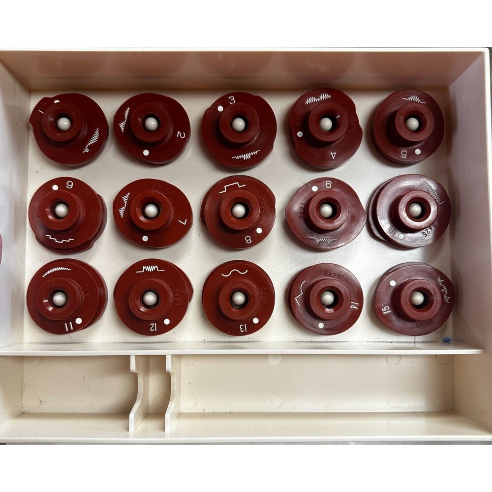 Sears Kenmore‎ Sewing Machine Stitch Pattern Cams Discs Set of 29